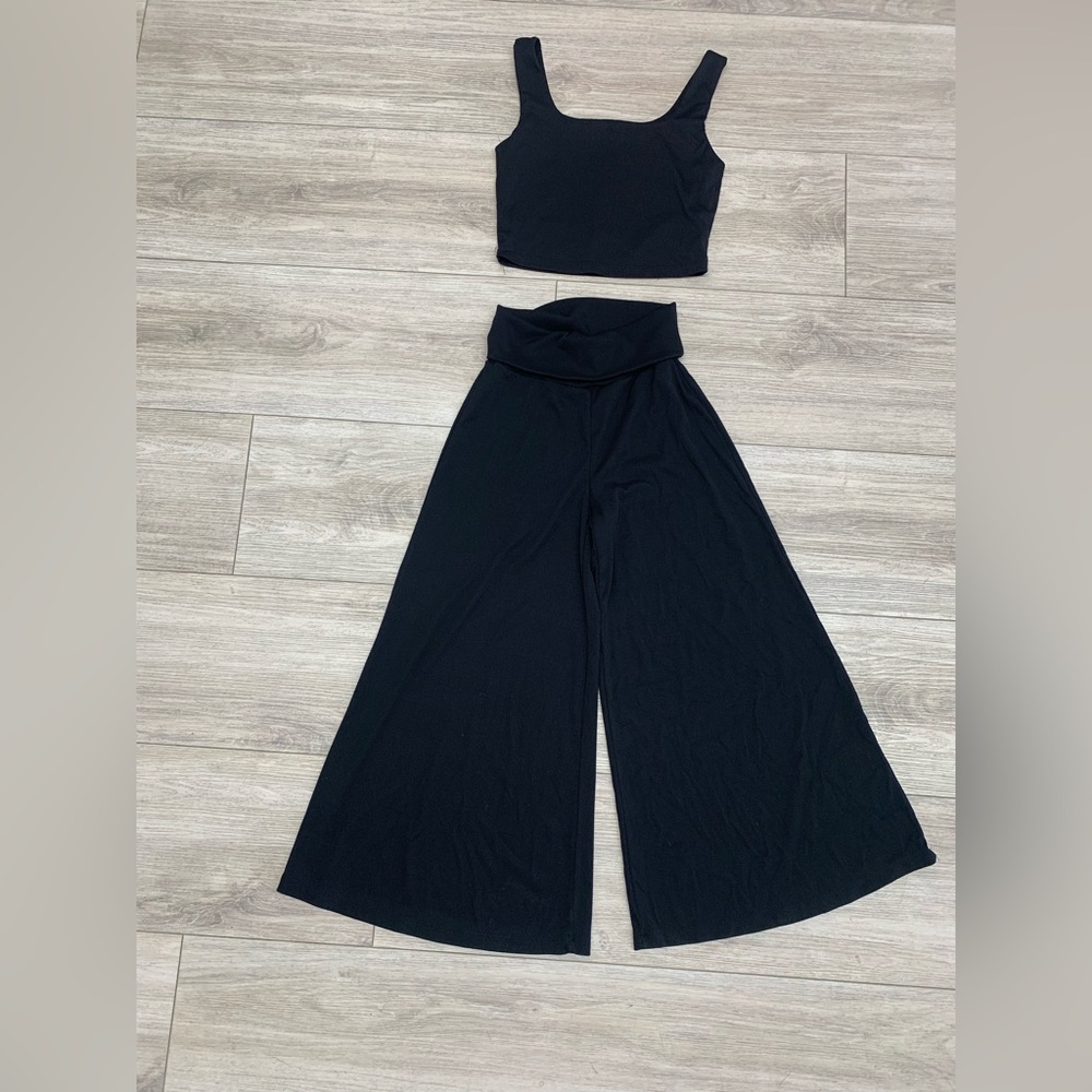 Final Touch Elegant Black Women's 2 piece outfit